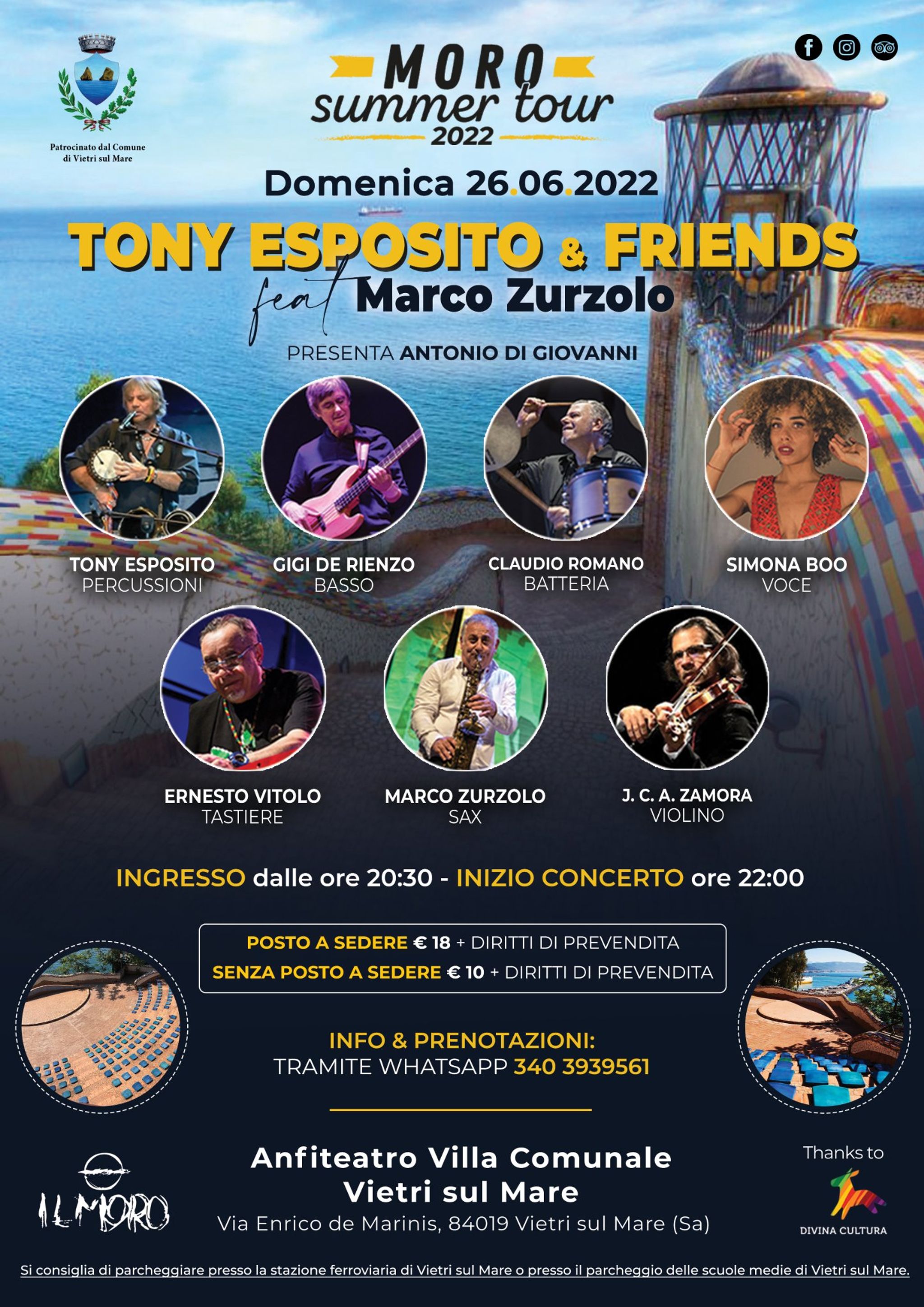 Tony Esposito & Friends feat Marco Zurzolo