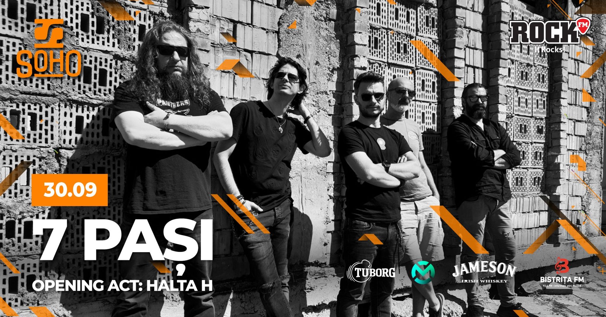 Trupa 7 paşi live | opening act: Halta H