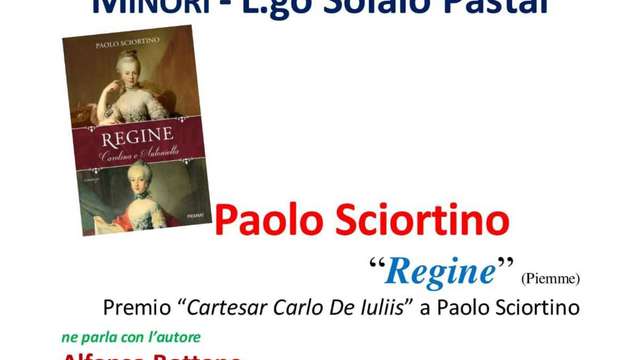 Incontri d’Autore: Paolo Sciortino “Regine” (Piemme)