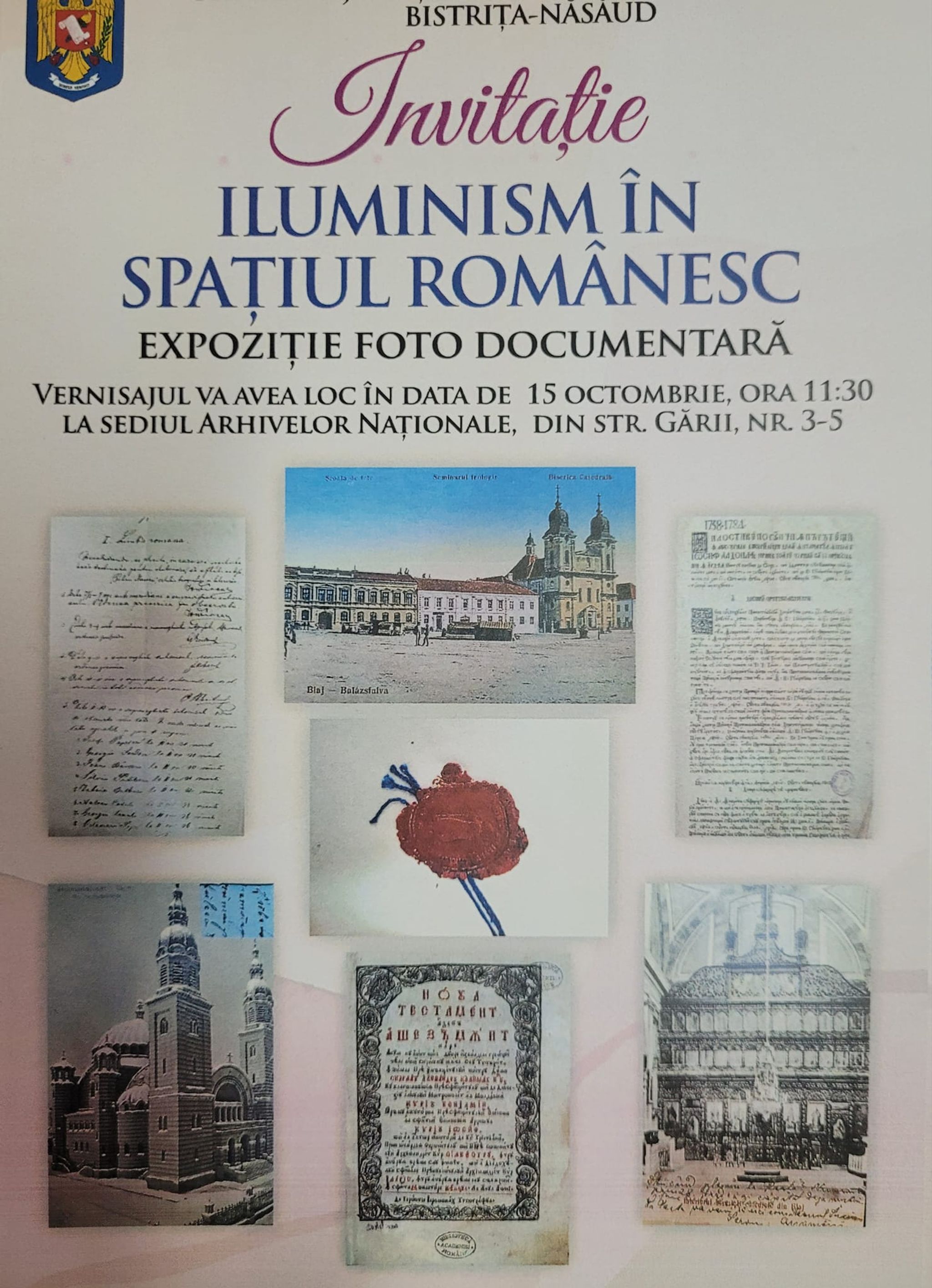 ILUMINISM IN SPAȚIUL ROMÂNESC - expoziție foto-documentară