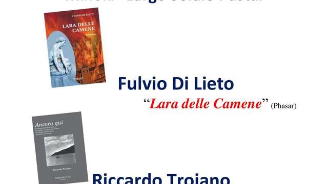 Incontri d’Autore: Fulvio Di Lieto & Riccardo Troiano