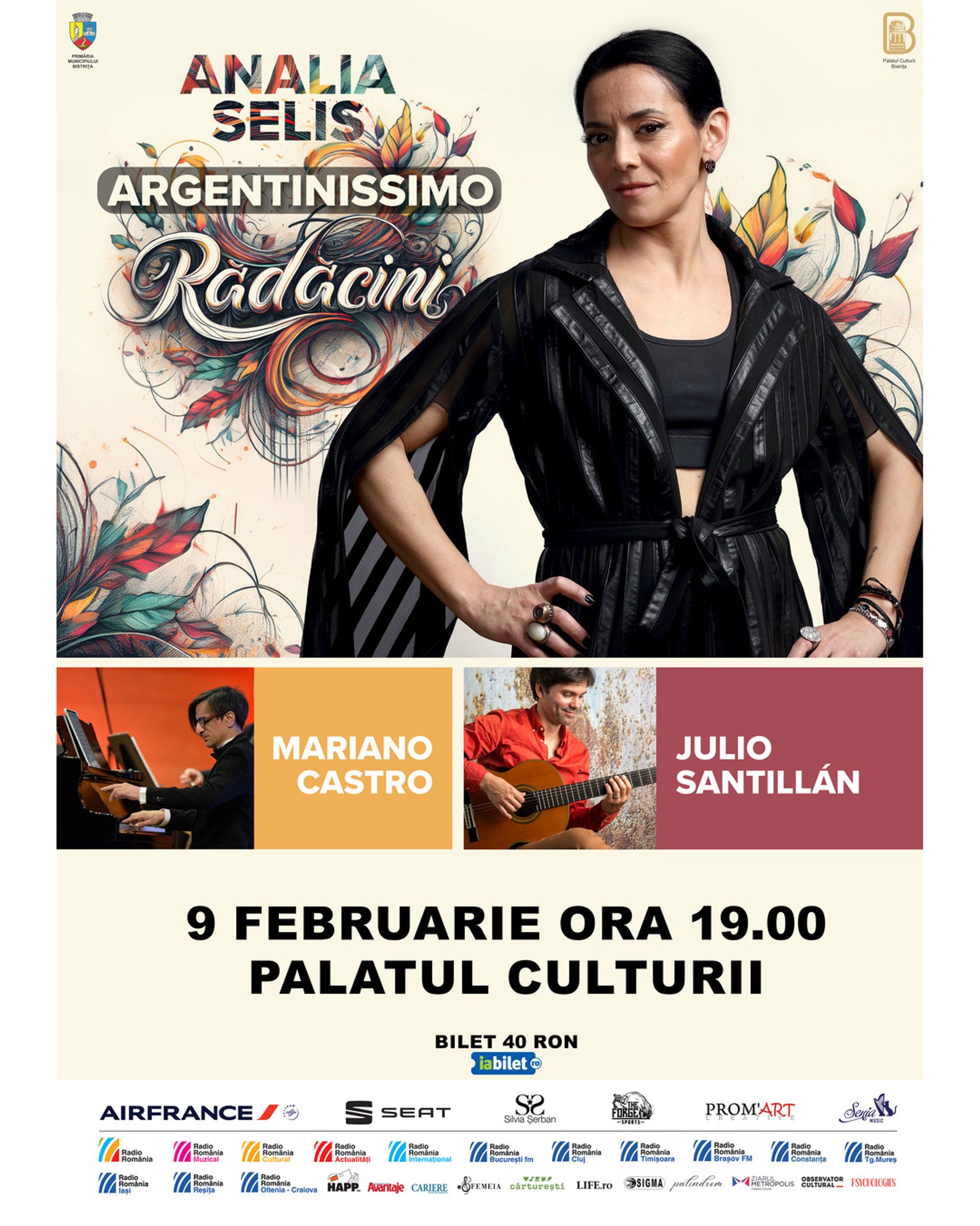 Concert Analia Selis "Argentissimo: Rădăcini"