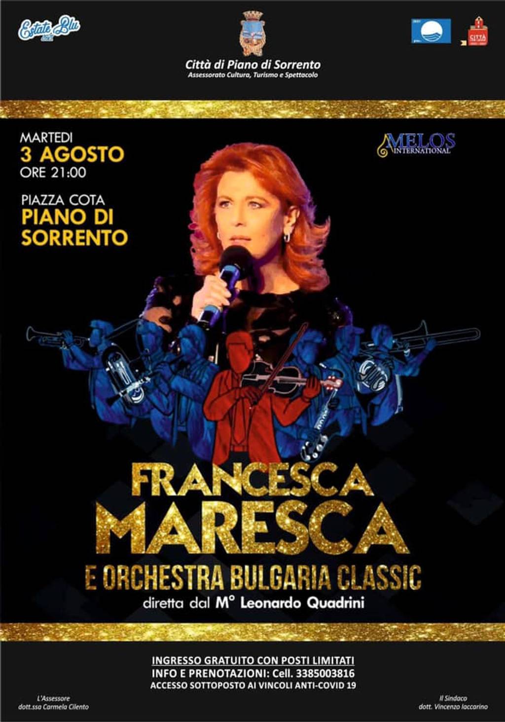 FRANCESCA MARESCA & Orchestra Bulgaria Classic