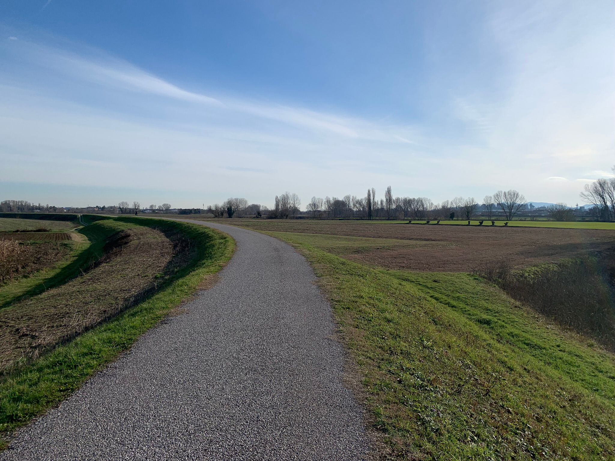 Euganean Hills + Bacchiglione river cycle path