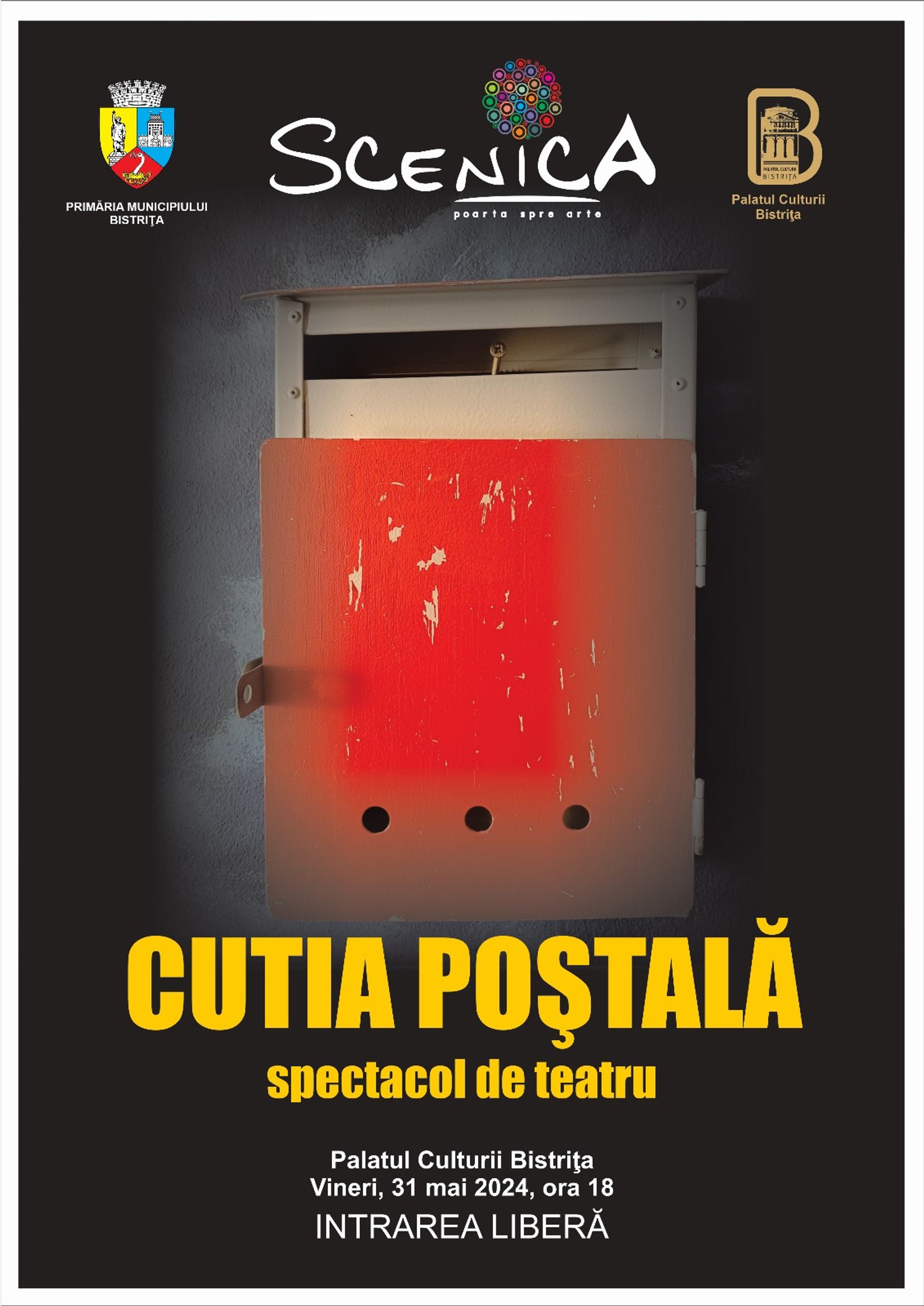 Spectacol de teatru "Cutia poștală"