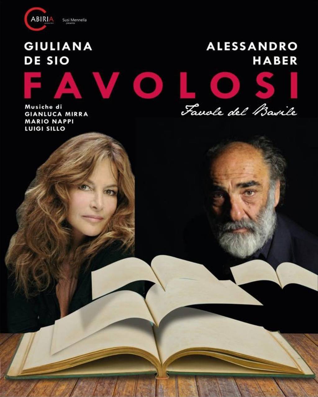 Giuliana de Sio and Alessandro Haber in Favolosi