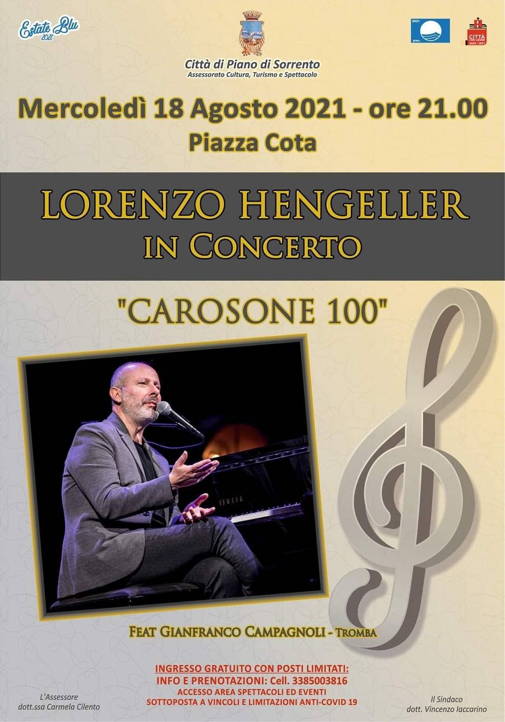 Lorenzo Hengeller in concert