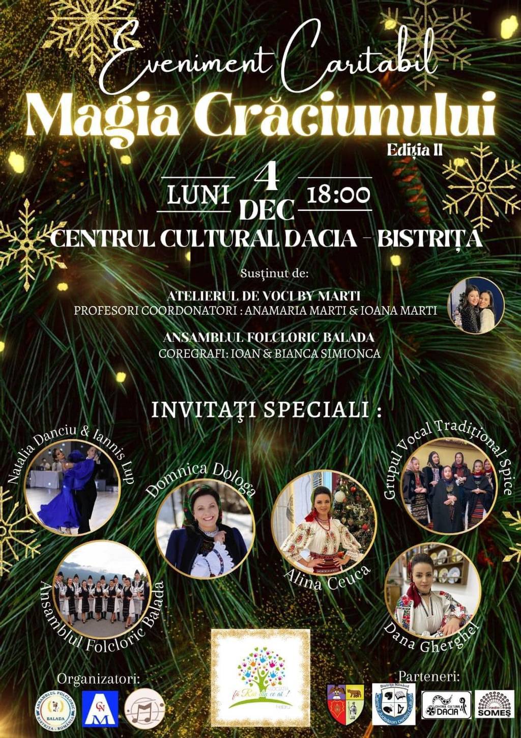 Eveniment Caritabil "Magia Craciunului"