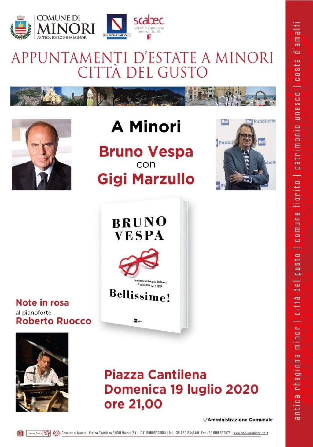 “Bellissime” con Bruno Vespa e Gigi Marzullo