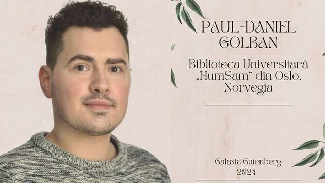 Paul-Daniel Golban: Biblioteca Universitară „HumSam” din Oslo