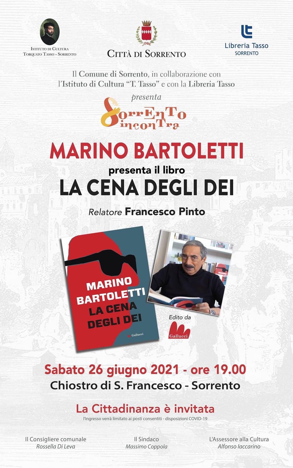 Marino Bartoletti: "La cena degli dei"