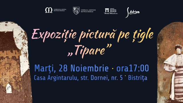 Expoziție pictură pe țigle "Tipare"