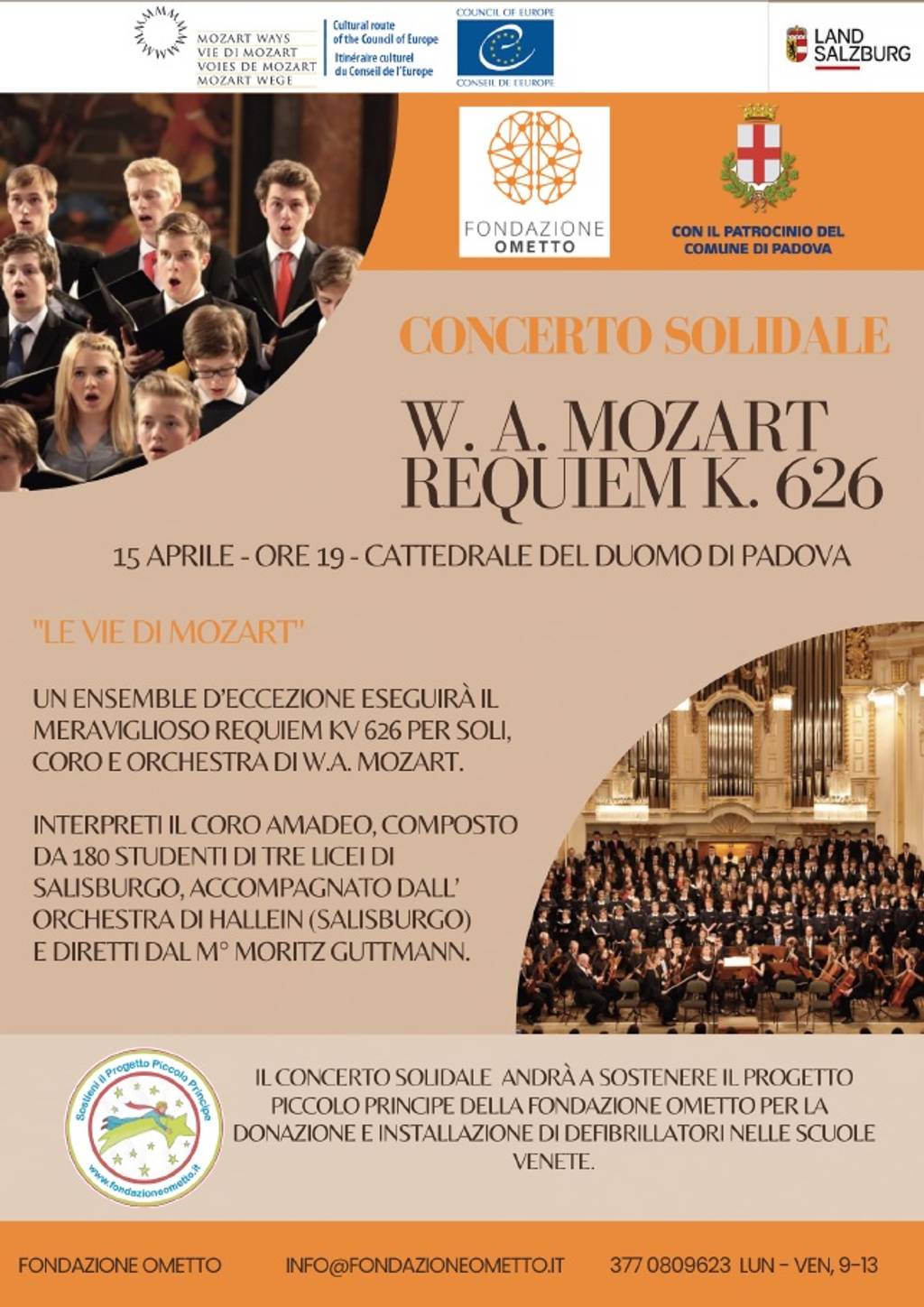 Le vie di Mozart - Concerto solidale