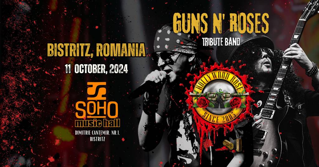 Guns N' Roses • Tribute band / Hollywood Rose live