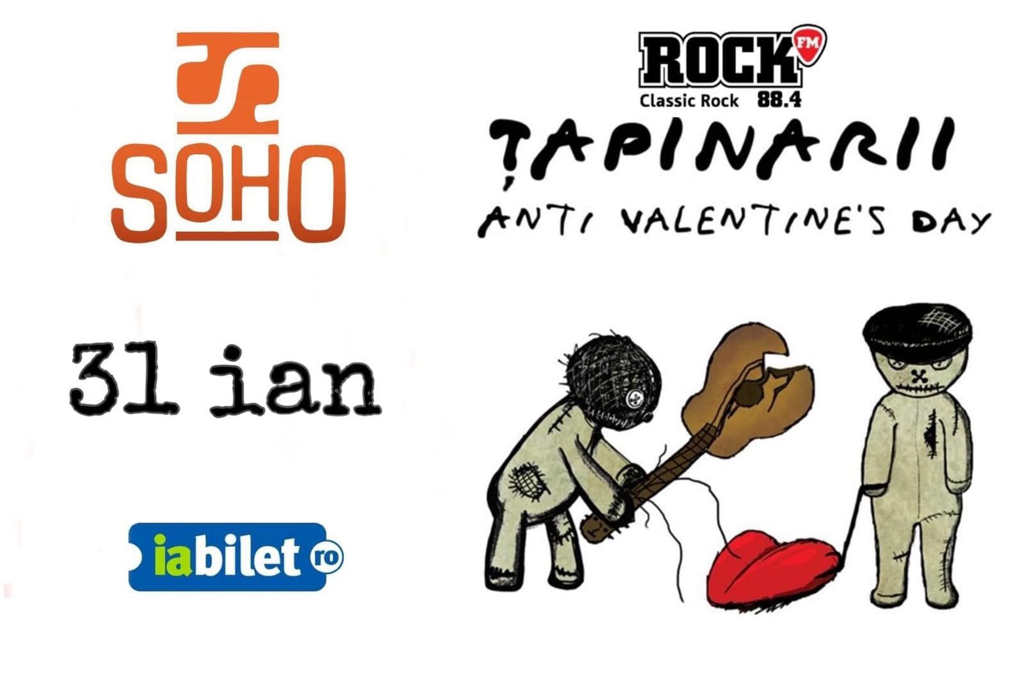 ŢAPINARII live ● Anti Valentine's Day