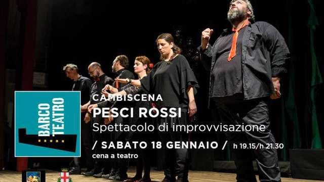 CambiScena - Pesci Rossi - spettacolo d'improvvisazione