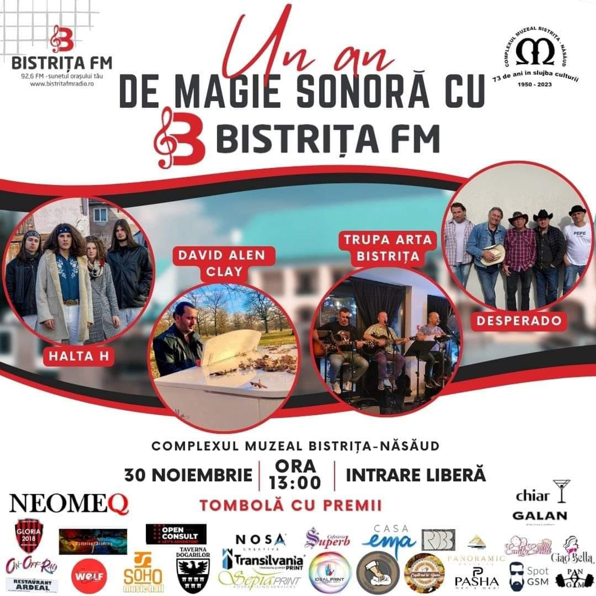 Un an de magie sonoră cu Bistrița FM