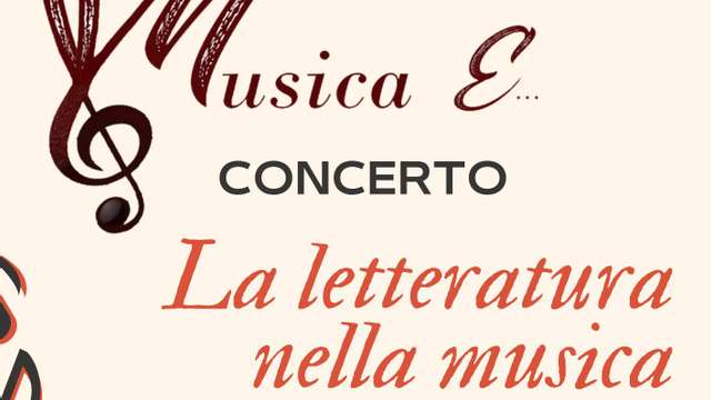 Concerto "La letteratura nella musica"