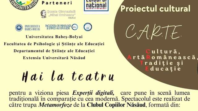 Hai la teatru: "Experții digitali"