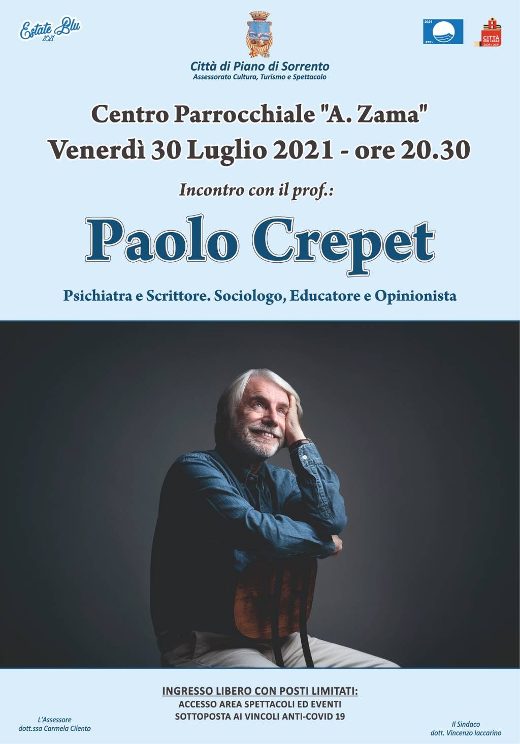 Meeting with Paolo Crepet