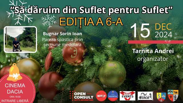 Să dăruim din Suflet pentru Suflet