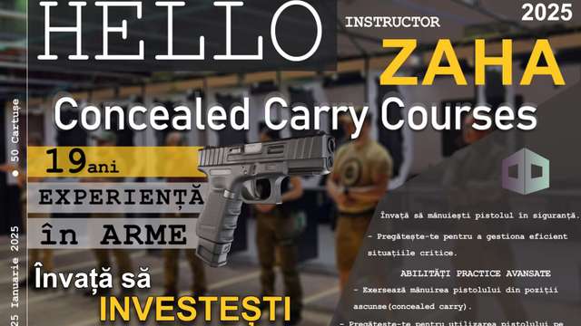 CURS DE BAZĂ UTILIZARE PISTOL