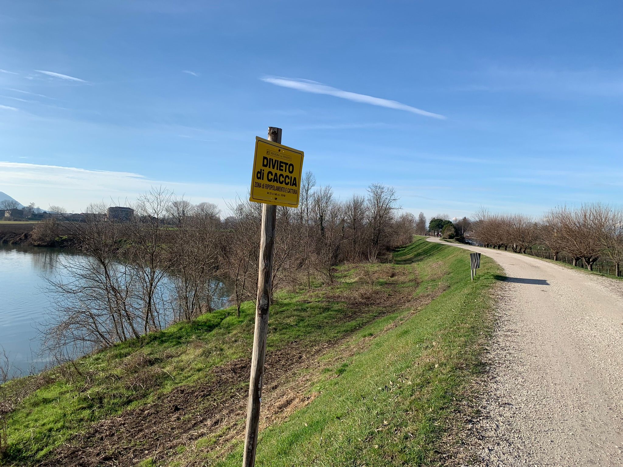 Euganean Hills + Bacchiglione river cycle path