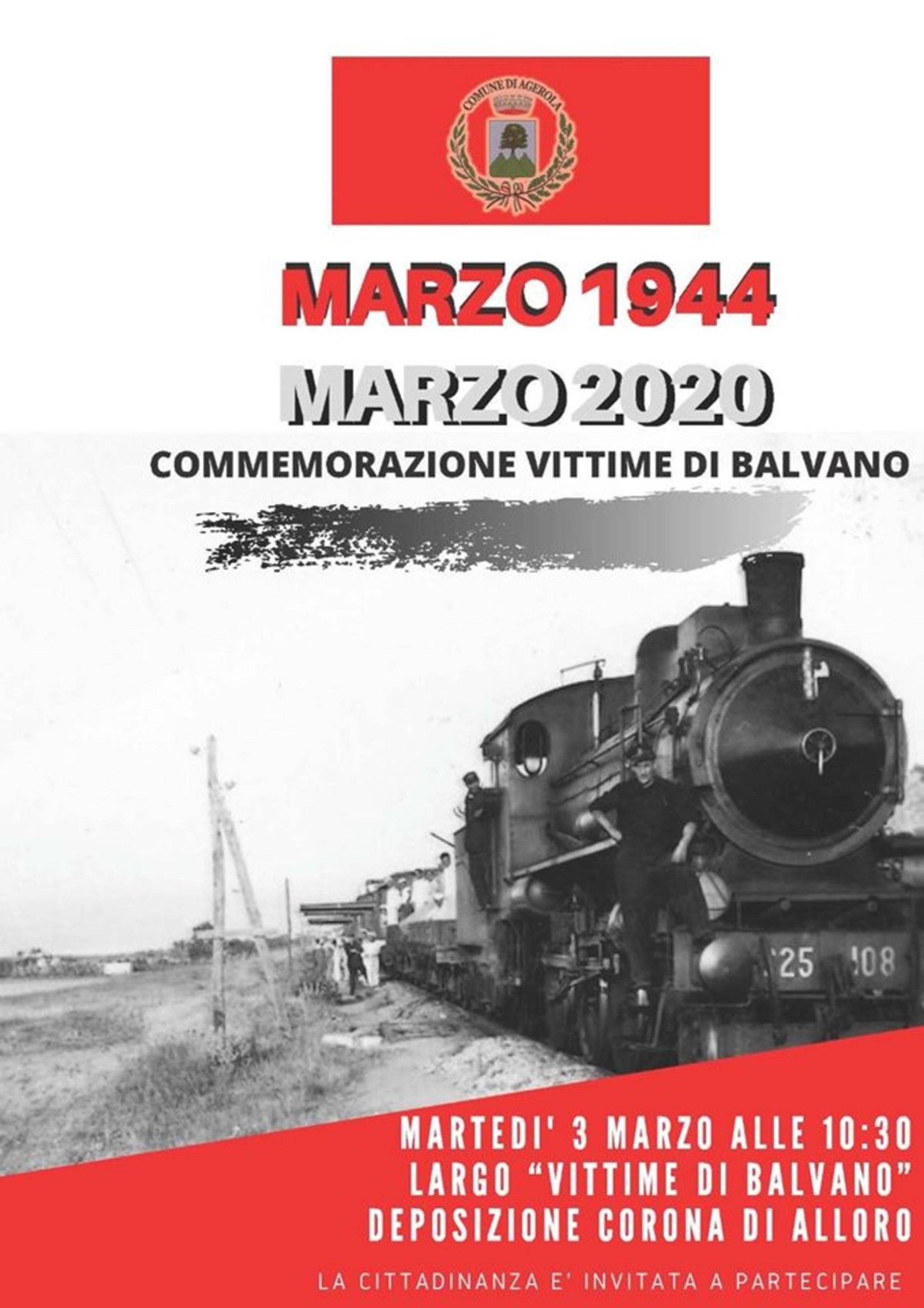 Commemorazione vittime di Balvano