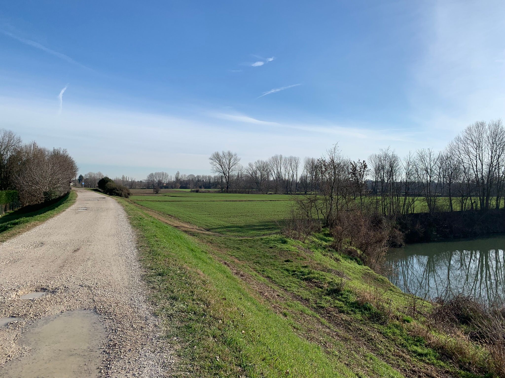 Euganean Hills + Bacchiglione river cycle path