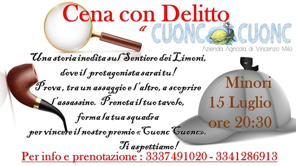 Cena con delitto "Cuonc Cuonc"