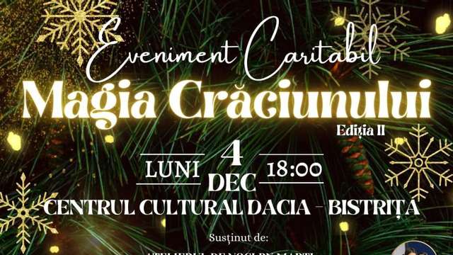 Eveniment Caritabil "Magia Craciunului"