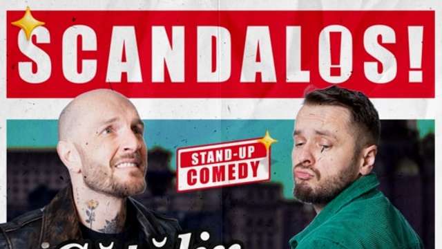 Stand-up Comedy cu Bordea, Cortea si Madalina Mihai - "Scandalos"