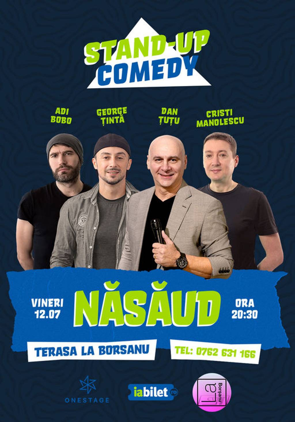 Stand Up cu Țuțu, Adi Bobo, Manolescu și Țintă