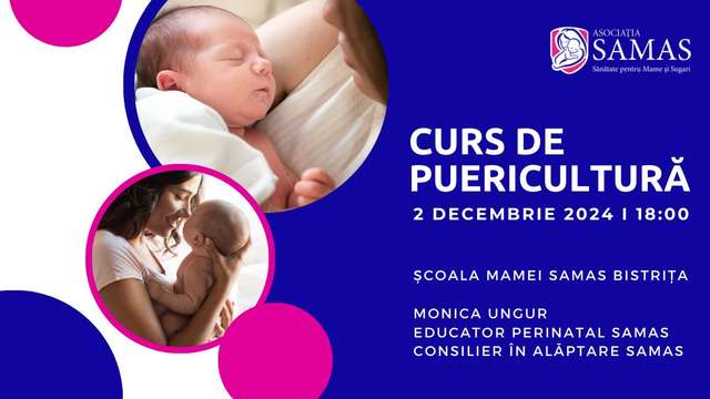 Curs de Puericultură - Îngrijirea Bebelușului