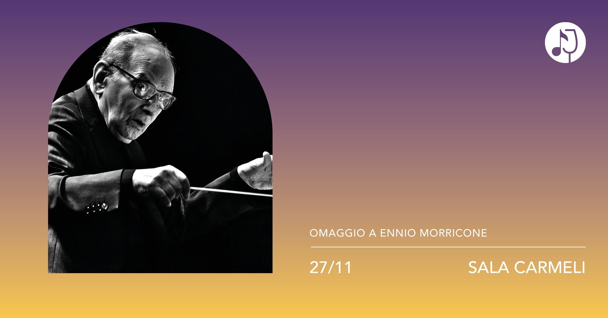 Omaggio a Ennio Morricone tra parole e musica