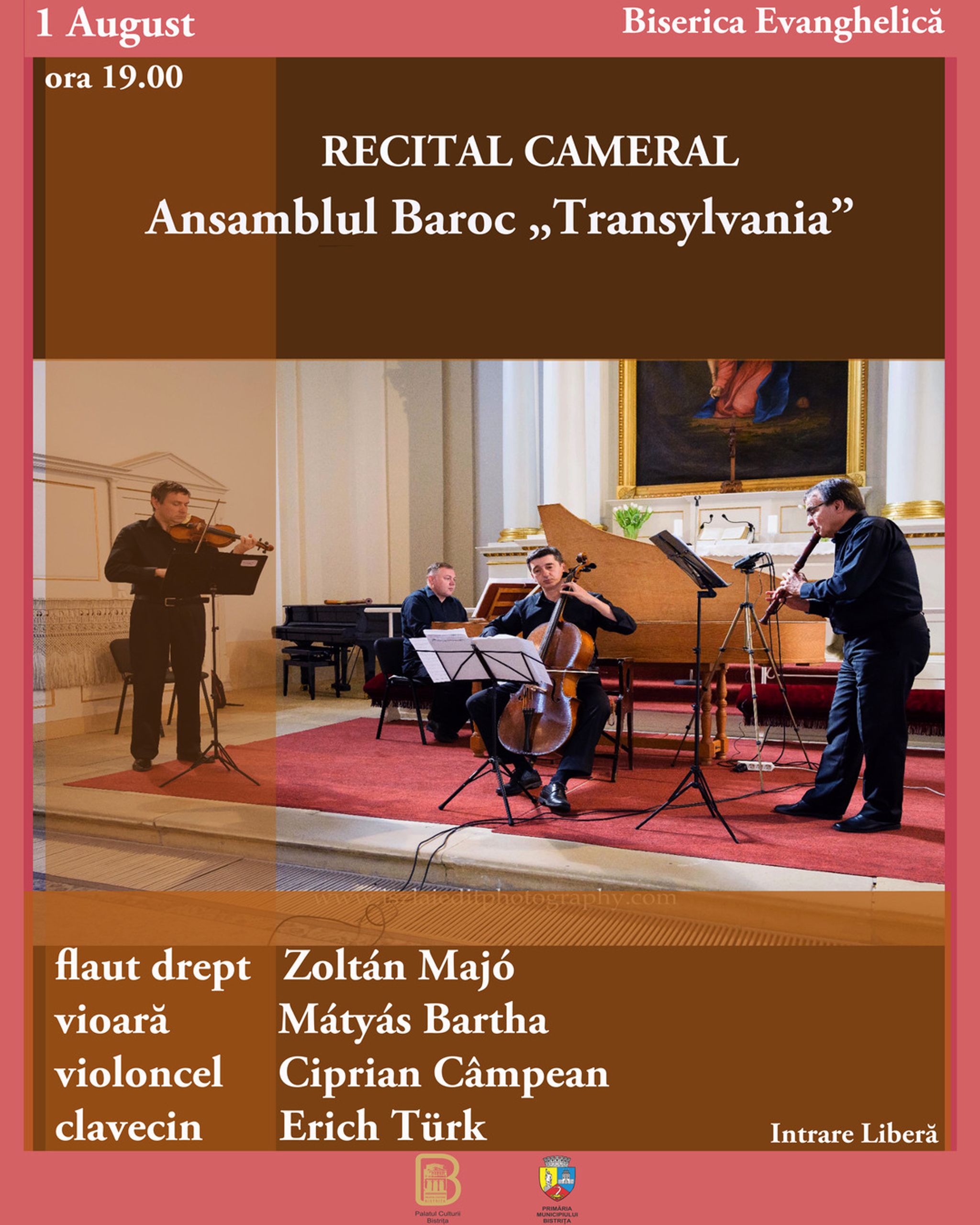 Recital cameral - Ansamblul Baroc "Transylvania"