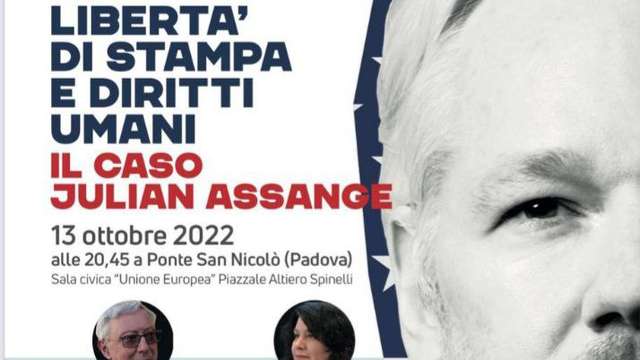 Liberta' di stampa e diritti umani: il caso Julian Assange