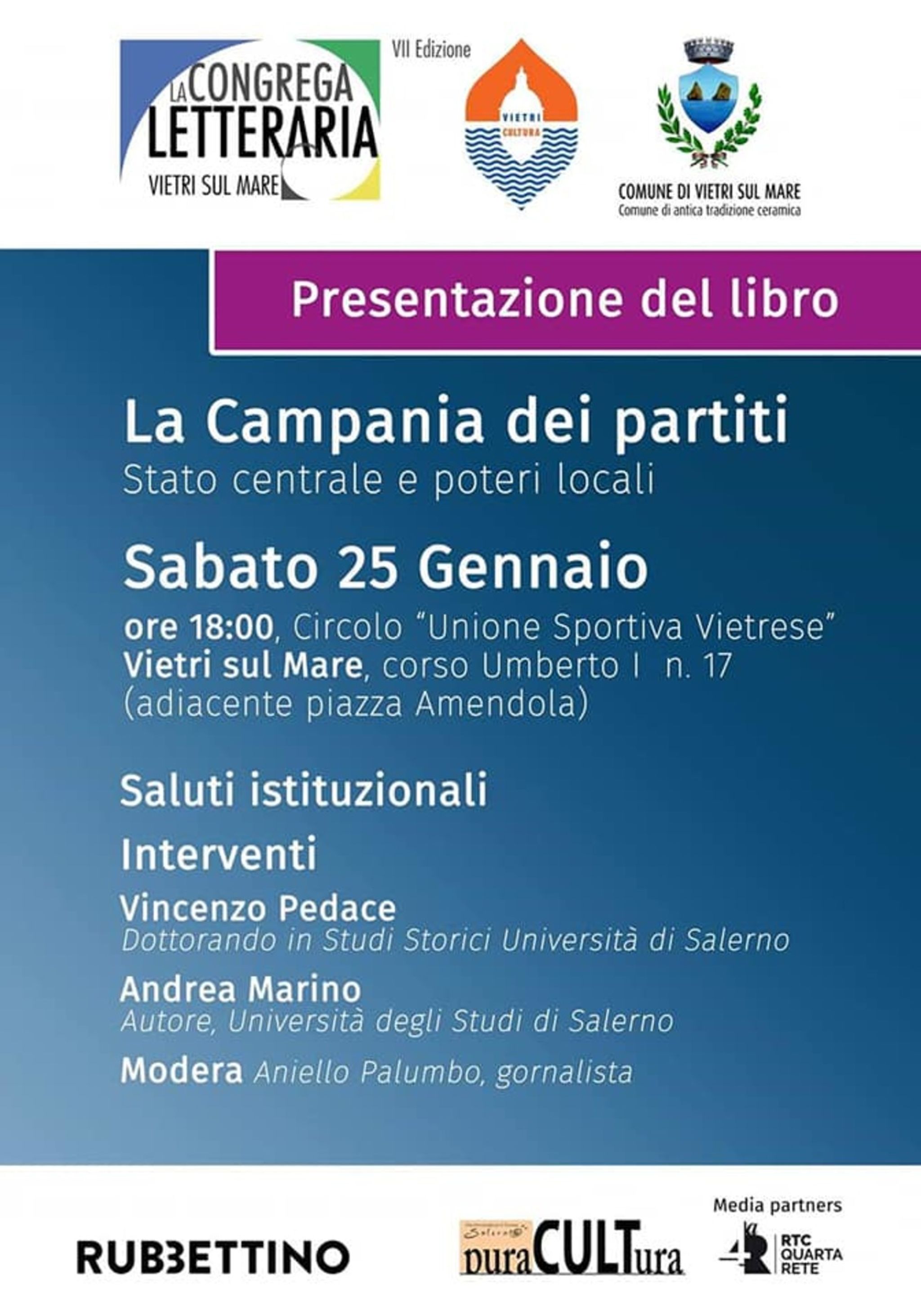 Presentazione del libro: La Campania dei partiti