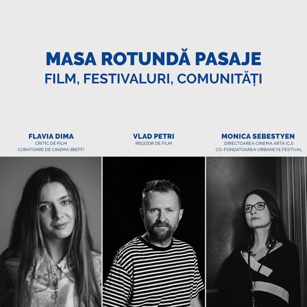 Masă rotundă Pasaje: "Film, festivaluri, comunități"