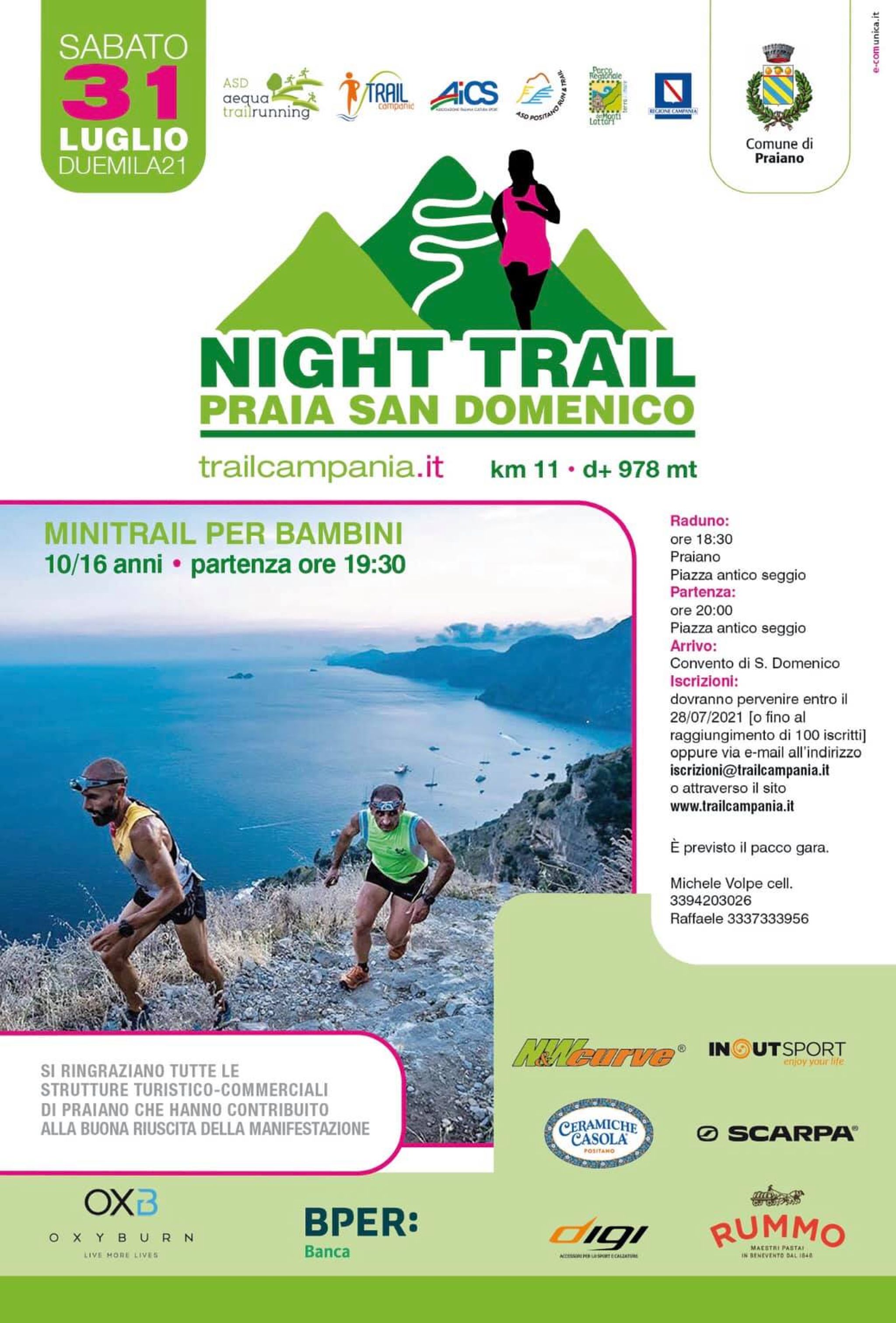 Night Trail Praia San Domenico