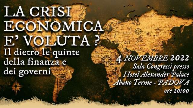 La crisi economica è voluta? Il dietro le quinte della finanza e dei governi.