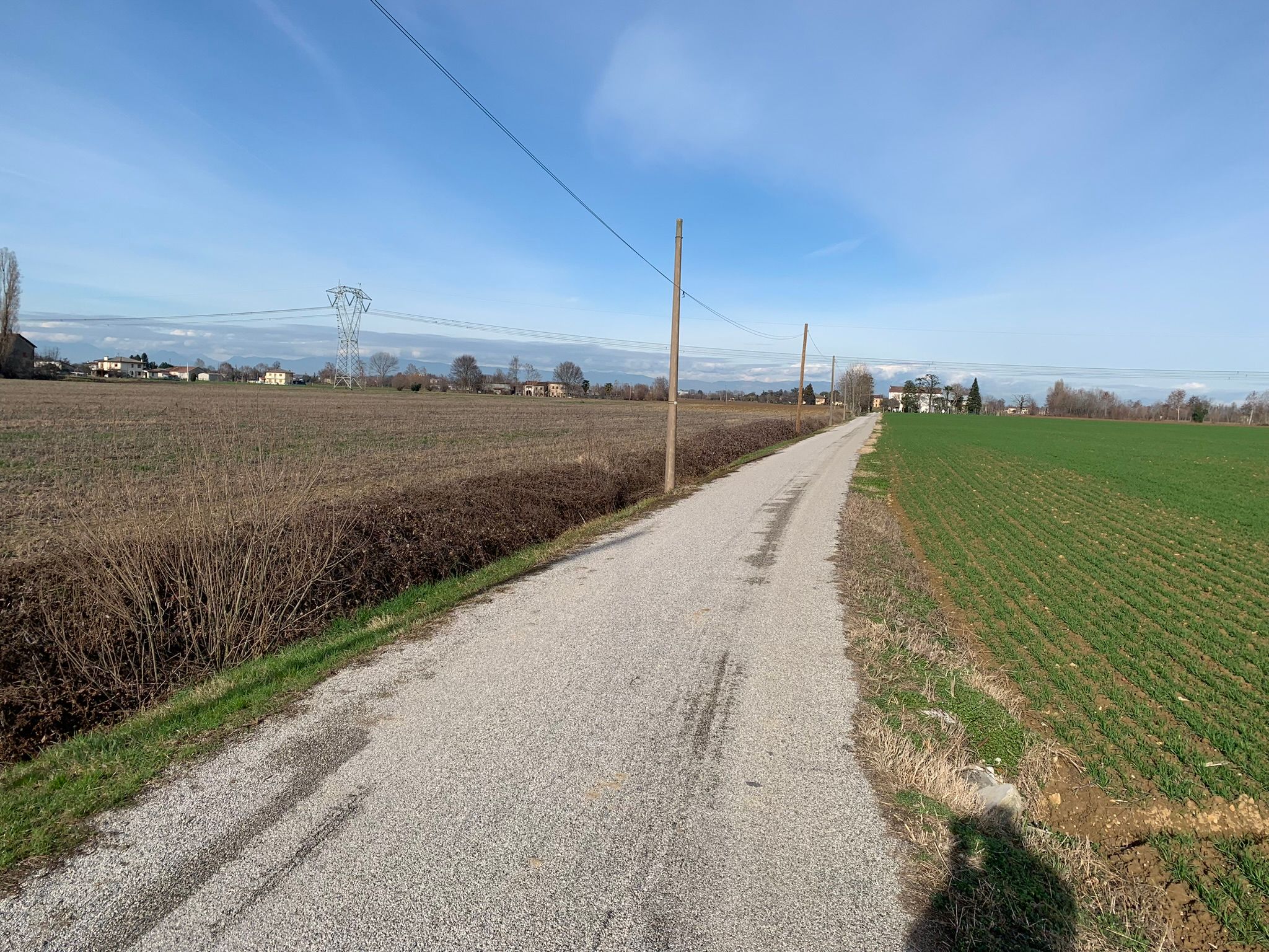 Euganean Hills + Bacchiglione river cycle path