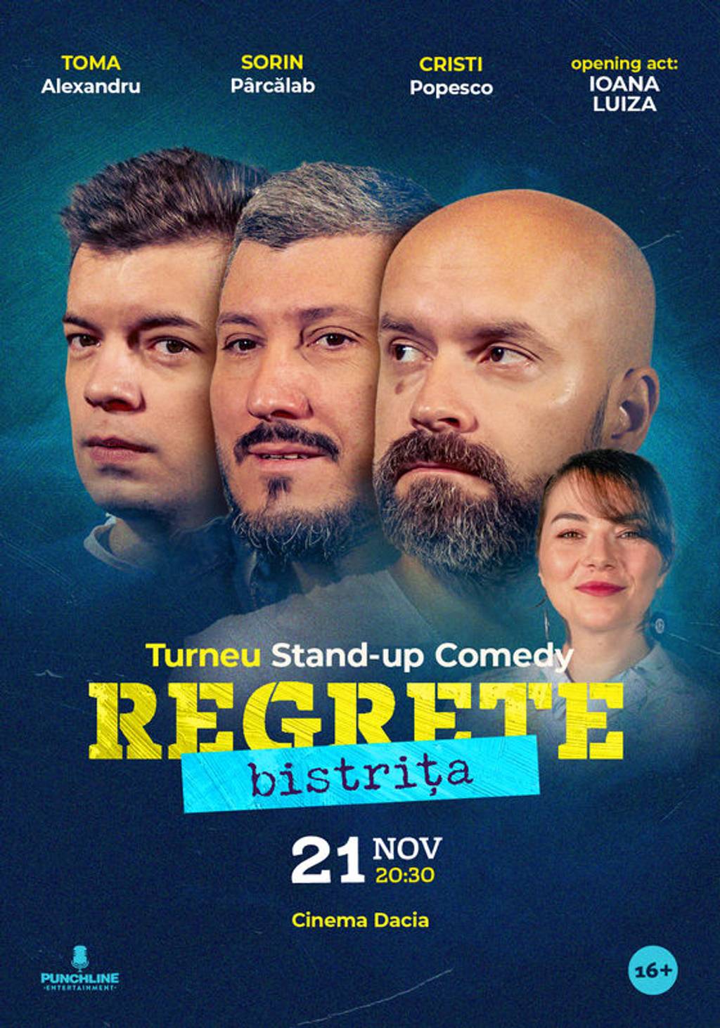 Stand-up Comedy cu Toma, Cristi & Sorin Pârcălab