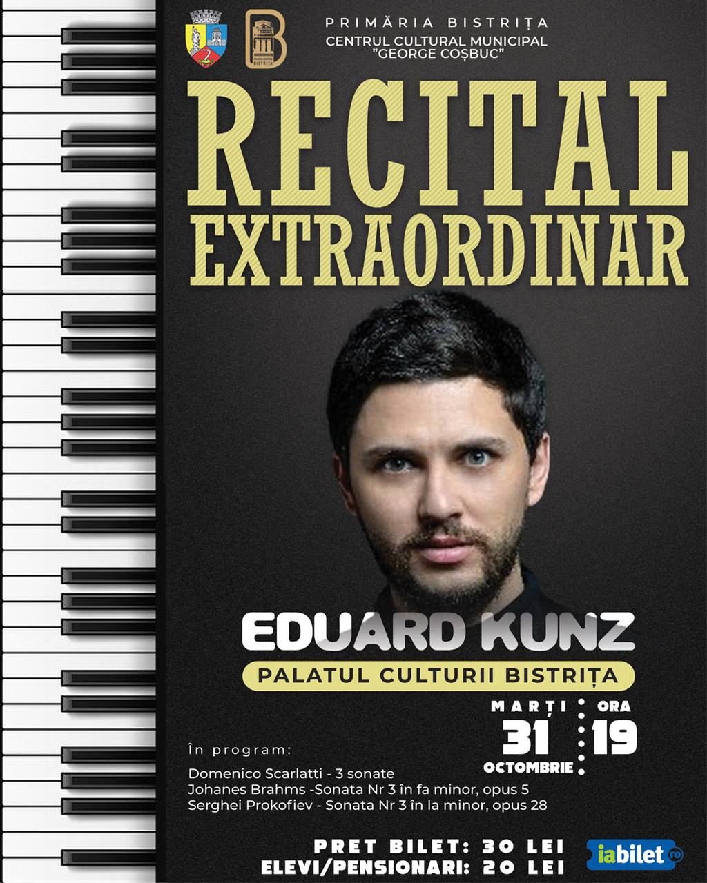 Recital cameral: Eduard Kuncz