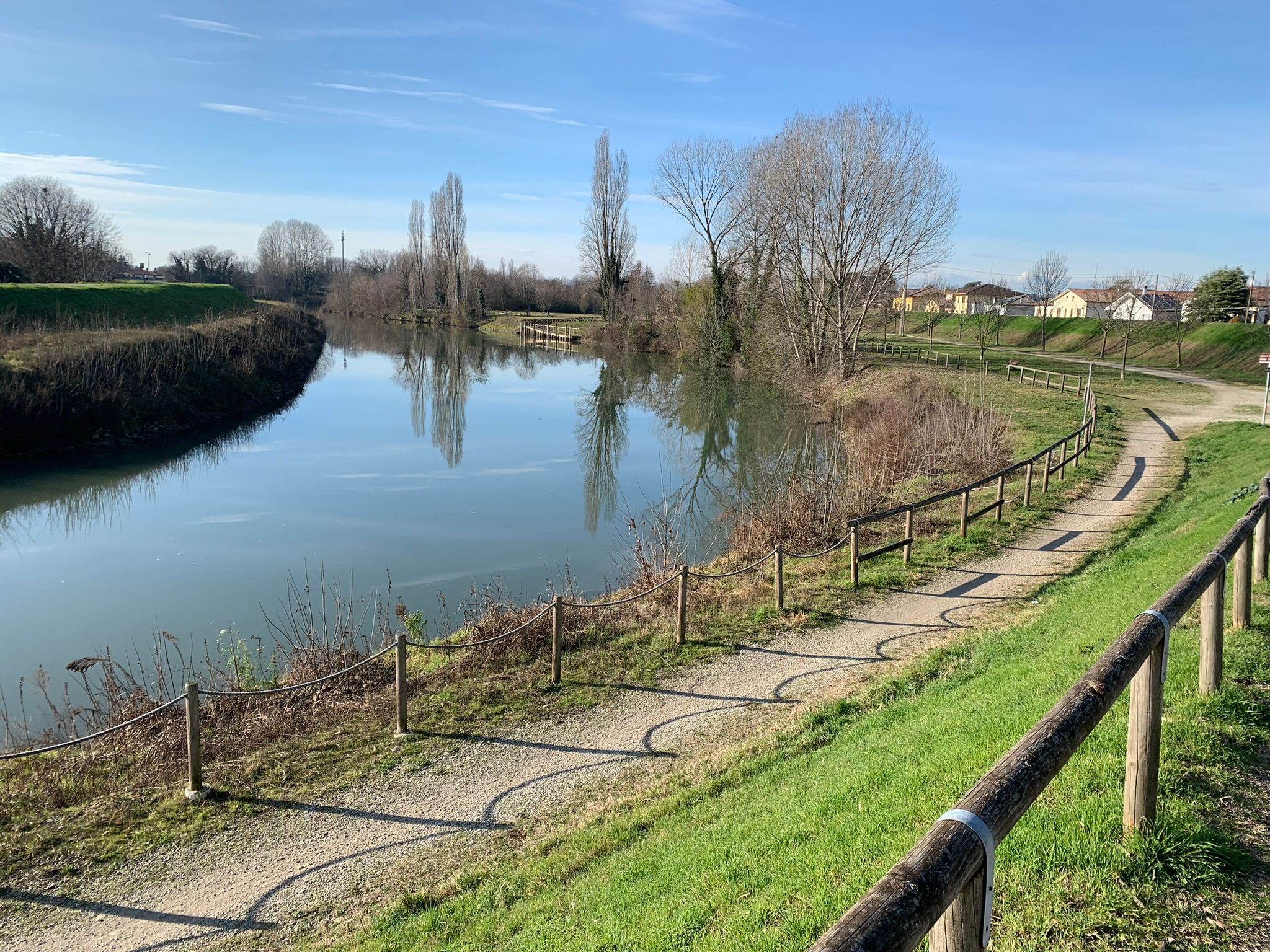 Euganean Hills + Bacchiglione river cycle path