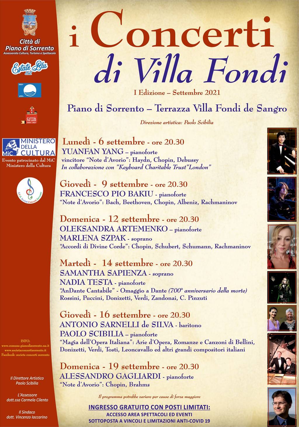 The Concerts of Villa Fondi