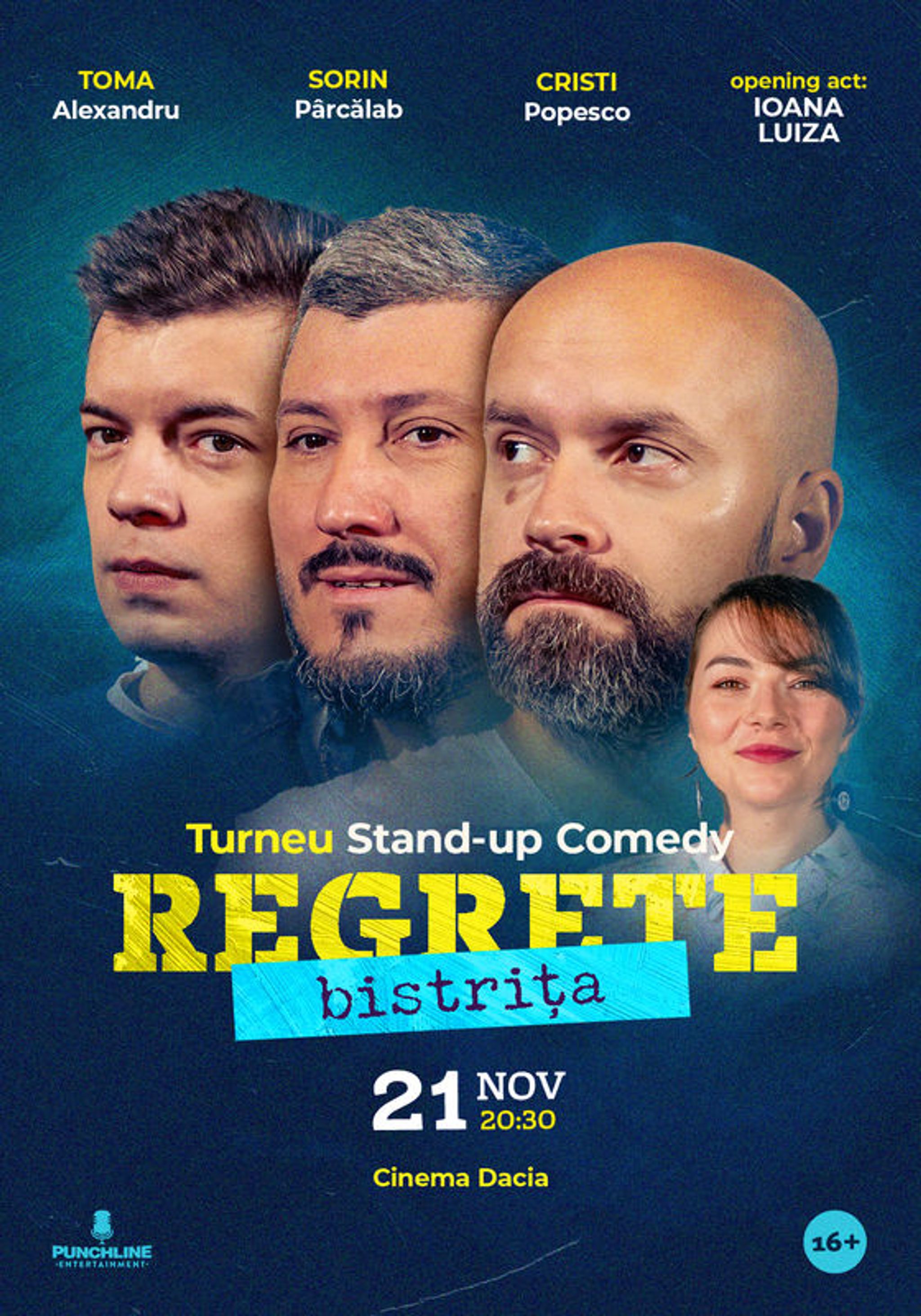 Stand-up Comedy cu Toma, Cristi & Sorin Pârcălab