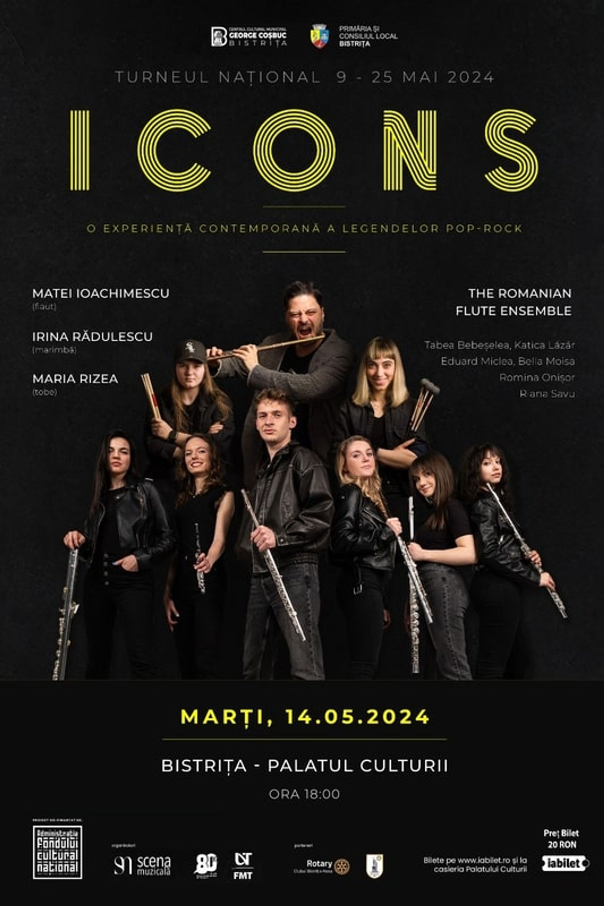 ICONS - O experienţă contemporană a legendelor pop-rock