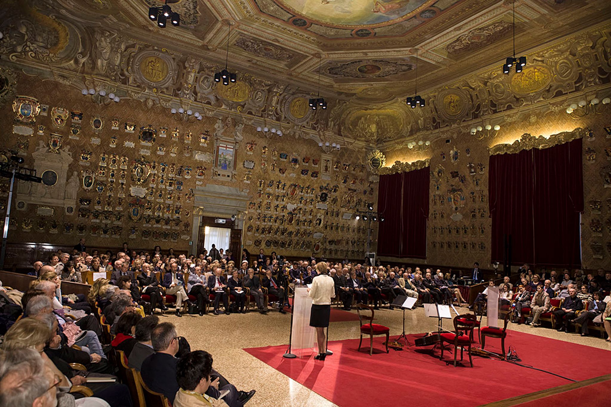 aula magna, palazzo bo