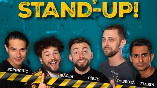 Stand-up comedy cu Drăcea, Cîrje, Dobrotă, Popinciuc si Florin